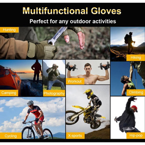 Guantes Tácticos Personalizados sin Dedos para Tiro, Caza y Fitness, Fabricante - Product Image 5