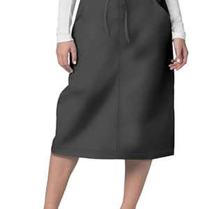 Jupe d'uniforme médical pour femmes, taille élastique, tenue de travail pour les professionnels de la santé - Product Image 4