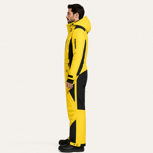 Traje de Esquí Impermeable Personalizado para Hombre, Mono de Snowboard de Una Pieza, Ropa de Esquí de Invierno a Prueba de Viento, Ropa de Esquí para Exteriores, Fábrica OEM - Product Image 6