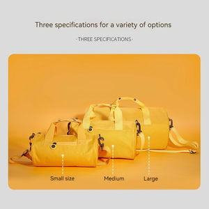 Foldable Waterproof Oxford Zipper Portable Weekend Travel Duffel Bag Large Capacity Gym Sports Bag with Adjustable Strap Unisex - Product Image 3