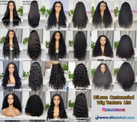 Perruque brésilienne naturelle de qualité supérieure, perruque frontale en dentelle 13x4, densité 200%, pré-épilée, ondulée, pour femmes noires
