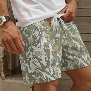 Pantalones Cortos de Secado Rápido con Estampado de Camuflaje para Hombre, Diseño Casual y Urbano, Ajuste Cómodo para un Estilo de Vida al Aire Libre - Product Image 5