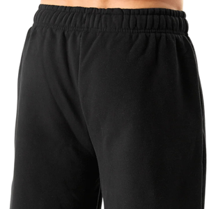 Unisex <b>Black</b> Fleece Jogger <b>Pants</b> Cotton Blend Elastic Cuff Sweatpants Casual Training OEM Custom Bulk Supply - Product Image 6
