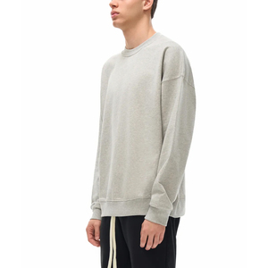 OEM Unisex Embroidered Spring <b>Polyester</b>/Cotton Acid Wash Sweatshirt Oversized Vintage Crewneck Streetwear Factory Supply - Product Image 5