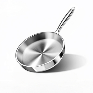 Advanced Stainless Steel Fry <b>Pan</b> Crafted For Precision Cooking <b>And</b> Superior Heat Control <b>Pan</b> - Product Image 1