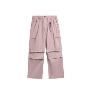 Pantalones Cargo de Pierna Ancha para Hombre, 100% Algodón Canvas, Cintura Elástica, Múltiples Bolsillos, Estilo Casual, Primavera, Peso Medio, Transpirables - Product Image 6