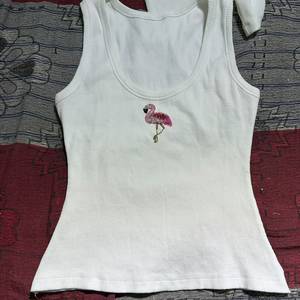 เสื้อกล้ามลูกปัดลายปลาสีสันสดใส คอวี แขนกุด สำหรับผู้หญิง เหมาะสำหรับใส่ไปชายหาด ผู้ผลิตส่งออกจำนวนมาก - Product Image 6