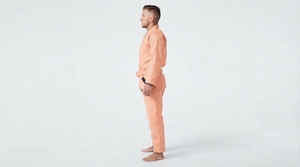 Ensemble de vêtements d'entraînement sportif pour hommes personnalisés, veste et pantalon à manches longues pour arts martiaux - Product Image 4