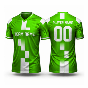 Football Jersey Customized Soccer Jerseys High Quality Breathable 100% <b>Polyester</b> Men's Football Uniform Soccer <b>T</b>-<b>Shirts</b> - Product Image 6