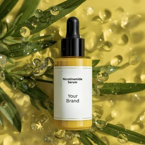 Sérum Visage Anti-Âge Éclaircissant et Blanchissant ODM/OEM à la Nicotinamide, Vitamine C, Acide Hyaluronique et Arbutine – Fourniture OEM - Product Image 5