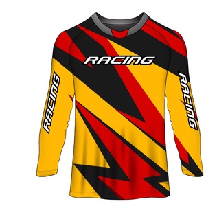 Vêtements de course de moto amples avec un design personnalisé et un imprimé par sublimation de logo, adaptés aux hommes et aux femmes, au prix de gros - Product Image 3