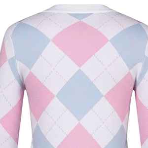 Suéter Argyle Jack and Jill para Niñas, Cárdigan con Botones y Cuello en V, Tejido Suave, Estilo Preppy, Ropa Escolar de Boutique Infantil - Product Image 6