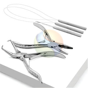 Premium <b>Micro</b> Ring Hair <b>Extension</b> Tool Kit – Pro Loop Needle & Removal Pliers Set Professional <b>Micro</b> Ring <b>Extension</b> Kit. - Product Image 1