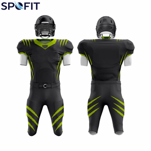 Modern American Football Team Uniform Designed with Durable Polyester Fabric for Professional Players and Club Performance - Product Image 1