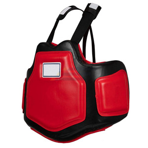 Protection de poitrine personnalisée avec logo, fabriquée en usine, prix de gros / Protection de poitrine de style le plus récent pour la boxe - Product Image 1