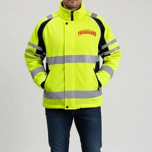 Chaqueta de Seguridad Reflectante OEM ODM, Ropa de Trabajo Protectora de Alta Visibilidad para Personal de Logística y Almacén - Product Image 3