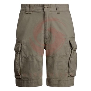 2026 Summer Wear Breathable Cotton Canvas Knitted Streetwear <b>Work</b> Wear Combat Utility <b>Cargo</b> Shorts for Men. - Product Image 2