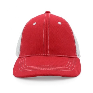 Casquettes de camionneur sportives unisexes à 6 panneaux en maille, polyester vierge, pas cher - Product Image 2