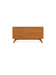 Aparador de Madera Maciza Estético con Almacenamiento Moderno que Ahorra Espacio, 2 Cajones y Armarios Espaciosos para Sala de Estar, Esenciales para Apartamentos - Product Image 6