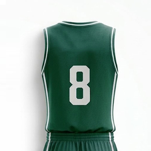 Uniforme de Baloncesto Personalizado de Último Diseño, Ropa Deportiva Estampada de Talla Grande, 100% Poliéster con Logotipo Personalizado en la Parte Delantera - Product Image 3
