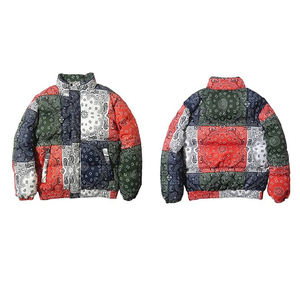 Veste matelassée légère coupe-vent et imperméable à capuche, isolée pour l'hiver, la randonnée et le camping - Product Image 3