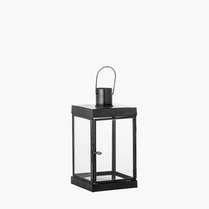 Farol de metal rústico estilo granja, portavelas decorativo colgante para decoración interior y exterior, farol de metal de hierro estilo antiguo. - Product Image 4