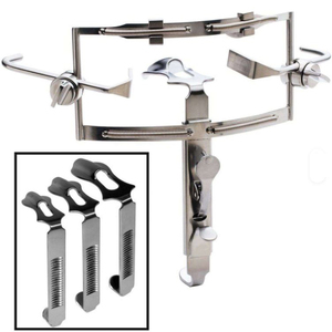 Écarteur buccal chirurgical Dingman avec 3 lames linguales et rétracteur de joue - Product Image 3