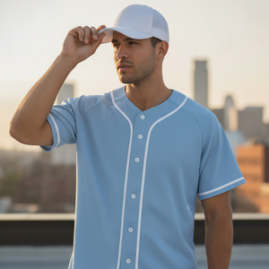 Custom Sublimation Digital Printing Baseball Uniform High Quality Durable Anti Pilling <b>Mens</b> Softball Jersey Teamwear - Product Image 4