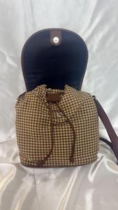 Sac bandoulière chq en mélange de PU et de coton - Product Image 6