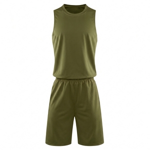 Ensemble de maillot et short de basket-ball de haute qualité, vêtements de sport confortables pour les joueurs et les équipes - Product Image 1