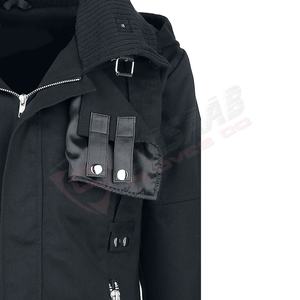 Manteau long en cuir pour homme de style gothique, veste de style steampunk vintage, veste de style gothique victorien - Product Image 6