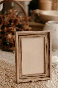 Recycled <b>Wood</b> <b>Picture</b> <b>Frame</b>: Rustic Farmhouse Decor, 4x6 inch - Product Image 1