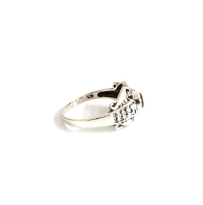 2.8 Grams <b>Statement</b> Garnet Gemstone <b>Ring</b> With 925 Sterling <b>Silver</b> Vintage Jewelry Wholesaler Bulk - Product Image 3
