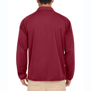 เสื้อสเวตเชิ้ตซิป ¼ ตัวแบบกำหนดเองสำหรับผู้ชาย เสื้อสเวตเชิ้ตแขนยาวน้ำหนักเบา ผ้าคอตตอนผสมแบบพื้นฐาน เสื้อสเวตเชิ้ตซิป ¼ ตัวสำหรับผู้ชาย - Product Image 2