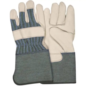 Gants de travail en cuir de vachette grainé de qualité canadienne, résistants à l'abrasion et à la chaleur, avec des caractéristiques de sécurité, excellente protection des mains - Product Image 6