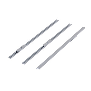 [HAN DOCK HI-TECH] HD29788 Roller Slide 2 Stage Bracket Rail One Touch Detachable Drawer Runner <b>Hardware</b> Korea - Product Image 1