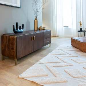 Soporte para TV Vandana Mira Astra de madera de mango - Product Image 5