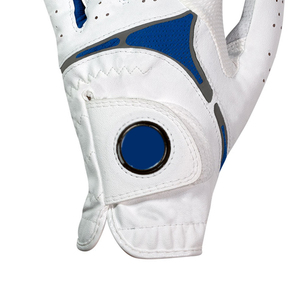 Guantes de golf de cuero Cabretta personalizados con logotipo de buena calidad para unisex, guantes de golf para mano izquierda más vendidos. - Product Image 6