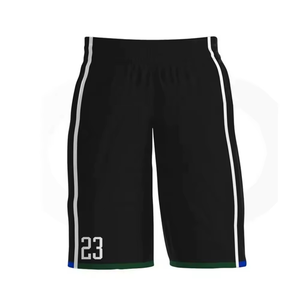 Uniforme de Baloncesto Personalizable Negro Verde Blanco Sublimado 100% Poliéster Transpirable Cuello en V Sin Mangas Jersey de Equipo para Adultos - Product Image 6