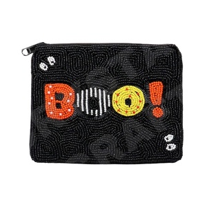 Boo กระเป๋าใส่เหรียญประดับลูกปัดเมล็ดพันธุ์สั่งทำกระเป๋าใส่เหรียญสวยๆพร้อมคุณสมบัติเครื่องประดับที่ทันสมัย - Product Image 1