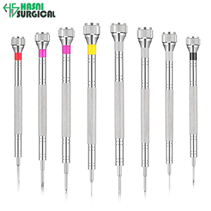 Jeu de tournevis à lame plate pour la réparation de montres fabriqué par Hasni Surgical - Product Image 2