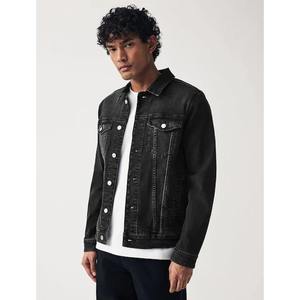 Veste en jean printemps-automne pour hommes, grande taille, style workwear, manteau en jean, vente en gros d'usine, vestes en jean bleues unisexes - Product Image 1