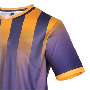 Maillots de football américain respirants personnalisés, à séchage rapide, pour hommes, uniforme d'équipe, manches courtes, antibactériens, anti-UV - Product Image 4