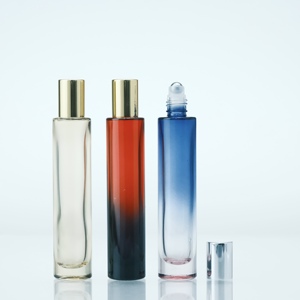 15ml CS Square Glass Model Luxury Thick Bottom Glass Perfume <b>Bottle</b> Portable <b>Mini</b> Men Women <b>Spray</b> Roll-on Customized Logo - Product Image 1