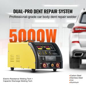 Saldatrice a Punti Professionale 5KW Dual Pro 110V con 10 Modalità, Kit Deluxe per Riparazione Ammaccature in Alluminio e Ferro - Product Image 2