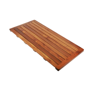 Alfombrilla de ducha antideslizante de madera de teca al por mayor, alfombrilla de ducha extragrande para bañera, spa, hogar o exterior, de Vietnam - Product Image 1