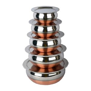 Bol multifonction en acier inoxydable, bol à mélanger, accessoires de cuisine, diamètre 25,0 cm, 2 litres - Product Image 3