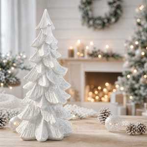 Père Noël en bois moderne avec base suspendue, taille personnalisée, artisanat écologique, décoration de Noël extérieure - Product Image 2
