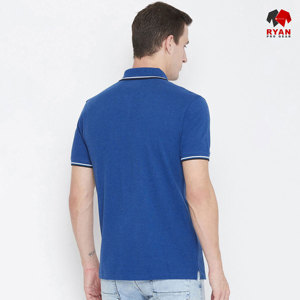 Polo homme premium, coupe classique décontractée, respirant, doux, élégant, pour un usage quotidien, écologique, manches courtes - Product Image 2
