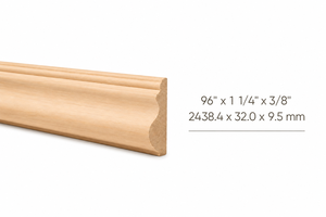 Moldura de Madera Sólida Contemporánea, Moldura de Techo, Zócalo, Duradera, Ecológica, Fácil de Instalar, Decorativa para Interiores - Product Image 2